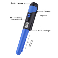 Détecteur de métaux portable professionnel Upinttor MD008, pointeur de précision, scanner souterrain, sensibilité 8 pouces, 3kHz, garantie 1 an, ABS