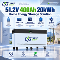 Diskon Pabrik Baterai LiFePO4 Grade A 51.2V 300Ah 400Ah 600Ah 800Ah Hybrid Grid 15Kwh 20kWh 40kWh untuk Peralatan Rumah Tangga OEM