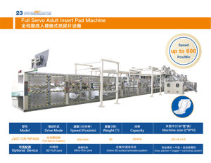 Machine de fabrication de culottes jetables entièrement automatique JWC - Product Image 4
