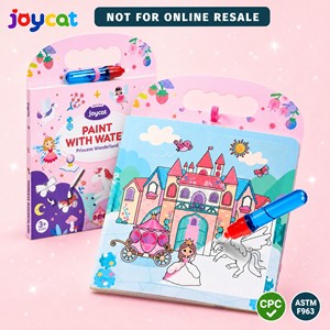 Livre <span class=keywords><strong>de</strong></span> coloriage à l'eau Joycat <span class=keywords><strong>Princesse</strong></span> pour filles 3+ ans, réutilisable, avec stylo aquatique, sans gâchis, jouet <span class=keywords><strong>de</strong></span> voyage, cadeau - Product Image 1