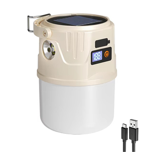 XINSITE portatile ricaricabile luce del LED ABS corpo lampada <span class=keywords><strong>con</strong></span> <span class=keywords><strong>ricarica</strong></span> <span class=keywords><strong>solare</strong></span> per campo di emergenza all'aperto uso lampadina Mobile - Product Image 1