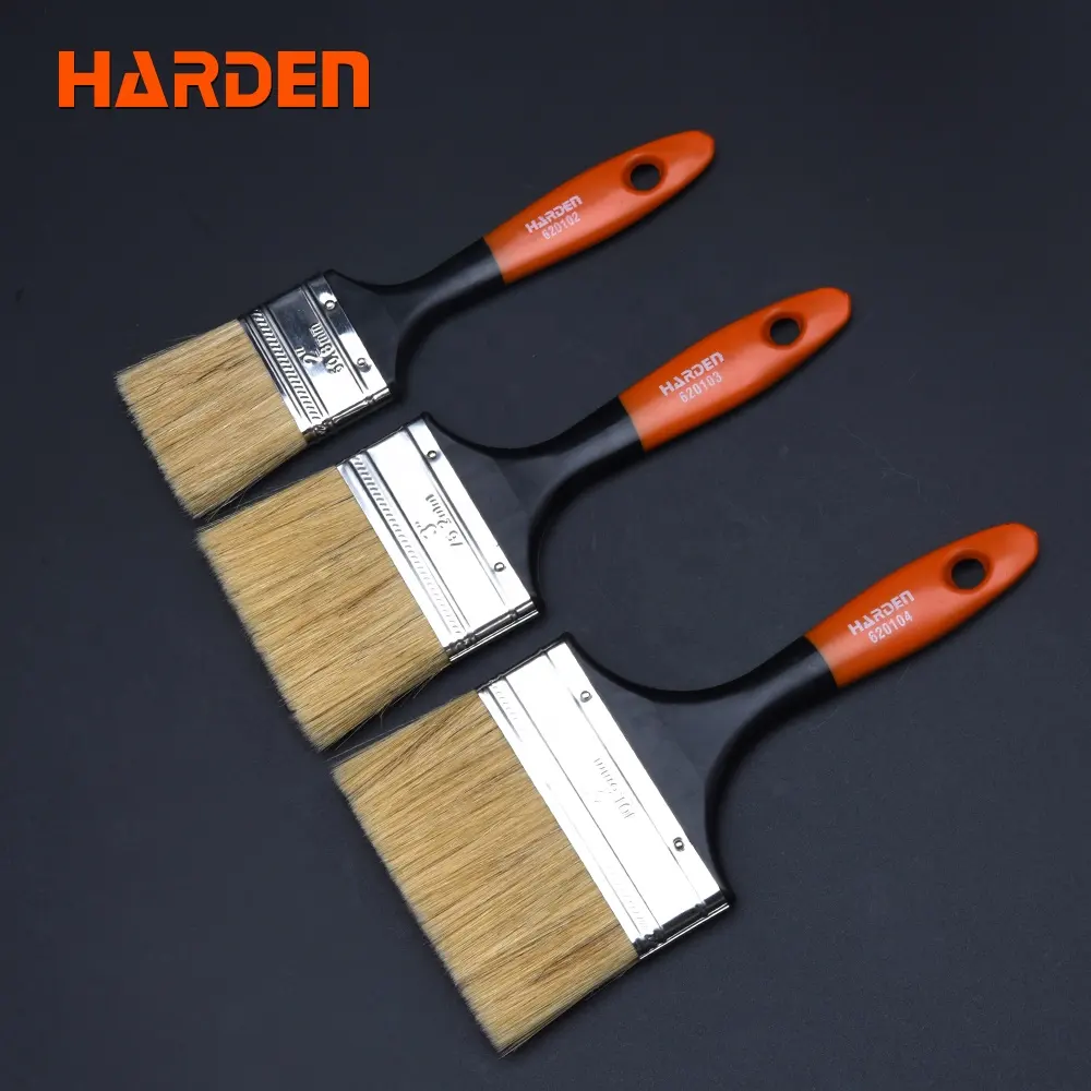 Factory Price Painting Brushes 3Pcs Paint Brush Set with Plastic Handle