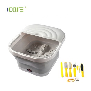 Neues Design Elektrisches Fuß waschbecken Tiefster Körper Detox Spa Wärme Vibrations <span class=keywords><strong>massage</strong></span> gerät Maschine Spa Fuß - Product Image 4