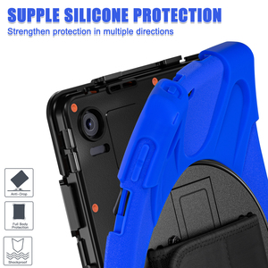 360 độ xoay tay dây đeo chân đế <span class=keywords><strong>Lenovo</strong></span> Tab 8-11.5 inch Silicone trường hợp bảo vệ cho <span class=keywords><strong>Lenovo</strong></span> Tab M8-M11 xiaoxin loạt - Product Image 4