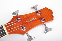 Guitare basse électrique acoustique à 4 cordes en épicéa de haute qualité