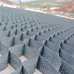 Grille de stabilisation de gravier en nid d'abeille en HDPE noir écologique pour la plantation de gazon et la pavage des allées, fabriquée à Taian - Product Image 6