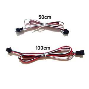 3 pin JST SM Nam Nữ cắm dẫn kết nối cáp 30cm/40cm/50cm/1m cáp mở rộng cho ws2812b ws2811 sk6812 LED Strip chiếu sáng - Product Image 3