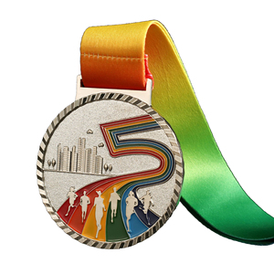 Groothandel Goedkope Voetbal Ironman Awards Kunstschaatsen Evenement Plaat Medel 3d Custom Logo Badminton Medaille Met Lint - Product Image 5