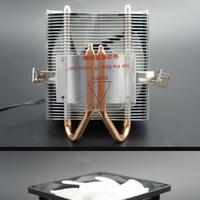 Offre Spéciale : Refroidisseur CPU à 2 Caloducs, Ventilateur 90mm, TDP 95W, Dissipateur Horizontal pour Joueurs AMD/Intel et Processeurs de Bureau