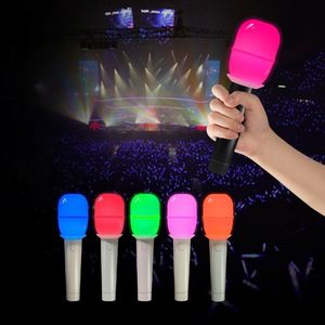Micrófono de Control Remoto de Plástico con Logotipo Personalizado, Barra de Luz LED, Decoraciones Luminosas Portátiles, Únicas y Creativas para Conciertos - Product Image 1