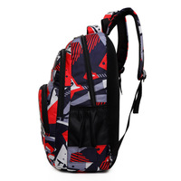 Mochila de Camuflaje Oxford Nueva, Gran Capacidad, Transpirable, Unisex, para Estudiantes de Primaria y Secundaria, Bolsa de Viaje para Computadora