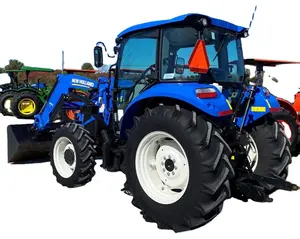 Power Star 75 New-Holland 74HP traktor pertanian untuk dijual
