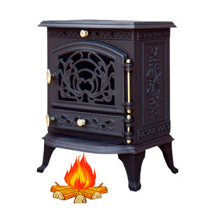 Estufa <span class=keywords><strong>de</strong></span> <span class=keywords><strong>leña</strong></span> multiusos para interiores, precio ecológico, chimenea multicombustible - Product Image 1