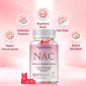 Ausreson กัมมี่เนคปราศจากน้ำตาลกัมมี่ส์บำรุงผิว N-acetyl-L-cysteine NAC Gummies - Product Image 3