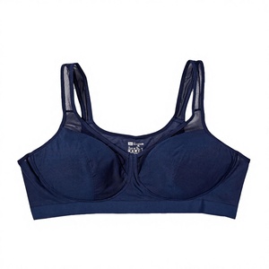 Women's High Sports <b>Bra</b> Breathable Four-Way <b>Stretch</b> Front Logo High Support Running Fitness Casual Yoga - Product Image 2