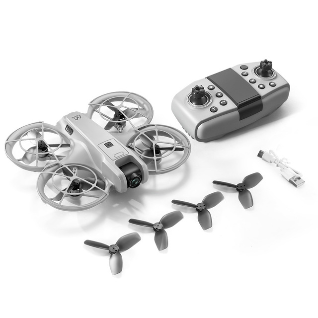 M88 Brushless Optical Flow Drone New Fully Protected 8-foreign Remote Control Aircraft for Aerial Photography for 14+ Year Old