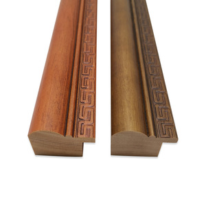 Wood Trim Moulding 001 Series Meander Pattern Solid Wood <b>Frame</b> Strip Indoor Use - Product Image 1
