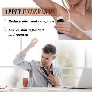 Desodorante en Barra <span class=keywords><strong>para</strong></span> hombres y mujeres, sin aluminio con bicarbonato de sodio y polvo de arrurruz, protección contra olores de larga duración, servicio OEM - Product Image 3