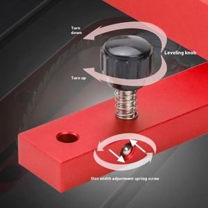 Sierra de mesa de trabajo de madera, indicador de Dial, máquina de sierra, Kit de calibración de alineación, calibre de barra inteligente de aluminio, Kit básico A-Line It - Product Image 2