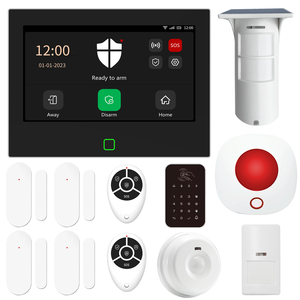 Tuya 4G GSM SMS Wifi Nhà Thông Minh Chống Trộm An Ninh Không Dây Hệ Thống Báo Động Với 7-Inch Cảm Ứng Bàn Phím - Product Image 1