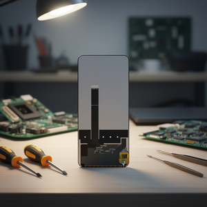 Pantalla LCD completa y táctil para Huawei Y9a Honor X10 Negro - Product Image 3