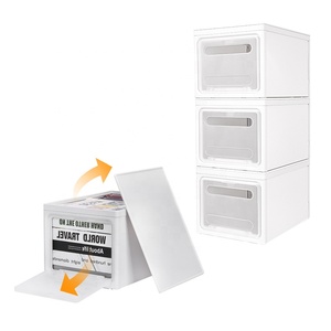 Large Storage Bins Plastic Storage Container Stackable Box with Lids for Organizing Matte White