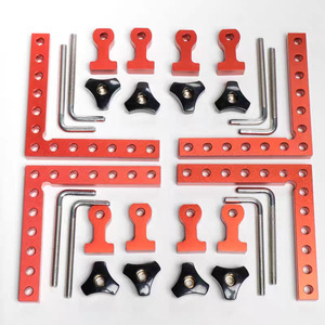 Ensemble d'outils de mesure de qualité industrielle de 12 pièces pour machines-outils de bricolage, <span class=keywords><strong>4</strong></span> équerres à angle droit et 8 pinces - Product Image 1