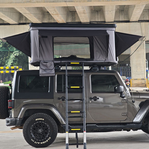 Boîte de tente à coque dure durable pour Jeep Tente de <span class=keywords><strong>toit</strong></span> de voiture de camp à ouverture latérale avec auvent pour le <span class=keywords><strong>camping</strong></span> tout-terrain 4X4 - Product Image 2