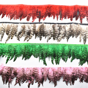 Plumas de Faisán Naturales Teñidas de 4-6 Pulgadas, Adorno de Plumas de Gallo <span class=keywords><strong>Chinchilla</strong></span>, Flecos para Manualidades, Bodas, Carnaval, <span class=keywords><strong>Precio</strong></span> de Fábrica - Product Image 6
