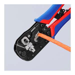 KNIPEX 97 51 13 SB Alicates de crimpado para enchufes occidentales RJ45 con empuñaduras multicomponente bruñidas 190 mm - Product Image 3