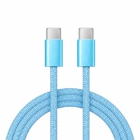 Nuevo Cable de Carga Rápida Tipo-C de 60W con Cubierta Trenzada de TPE/PVC para Relojes Inteligentes y Escáneres de Código de Barras