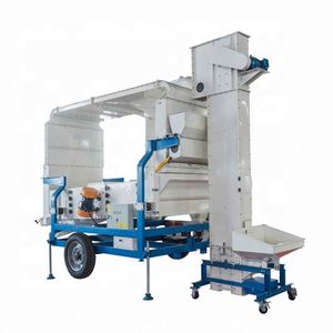 <span class=keywords><strong>Machine</strong></span> de nettoyage de grains de <span class=keywords><strong>café</strong></span>, de graines de sorgho, de tournesol, de sésame blanc et de graines de chia avec tamis vibrant, moteur triphasé haute sécurité - Product Image 5