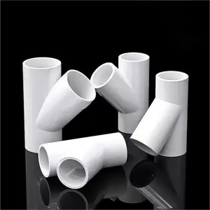 Giá Rẻ Tùy Chỉnh Thực Hiện Tiêm Lát Bằng Gỗ Nhựa 45 Độ Y Chi Nhánh Ống Phù Hợp Bên Tee <span class=keywords><strong>PVC</strong></span> Ống Các Bộ Phận Phù Hợp - Product Image 1