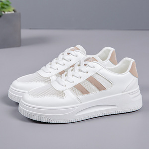 Nuevos zapatos blancos casuales, modernos y a la moda, con características antideslizantes y resistentes al desgaste, diseñados para el trabajo. - Product Image 5