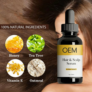 Suero <span class=keywords><strong>Capilar</strong></span> Nutritivo a Base de Hierbas para Reparación del Cuero Cabelludo, con Aceite de Avena, Hidratación Intensiva sin Enjuague, Alivio del Picor, para Cuero Cabelludo Seco, Cuero Cabelludo de Bebé y Eccema - Product Image 5
