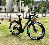 Vélo de route en fibre de carbone FRRX, léger, pour les étudiants, les trajets quotidiens, unisexe, 700c, vélo à vitesses