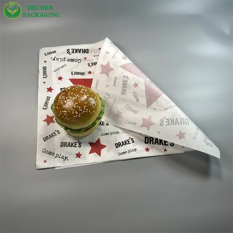 Papel Encerado Para Galletas Deli Burger