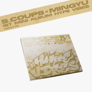 KPOP SEVENTEEN SCOUPS X MINGYU 1er Mini Álbum HYPE VIBES Versión Compacta Álbum Oficial Compacto Unidad Idol Coreana Regalo Coleccionable - Product Image 4