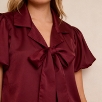 Ensemble de pyjama décontracté et élégant pour femme Beefey, à manches courtes, avec taille élastique et logo frontal, deux pièces, pour la détente