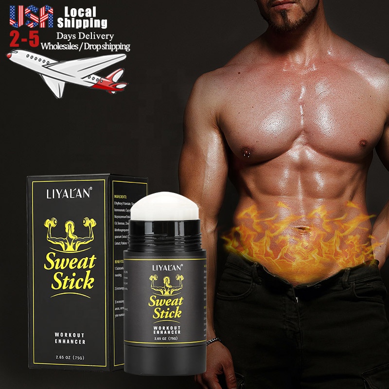 OEM Фирменная торговая марка, органический горячий крем для сжигания жира, потеря веса, упражнения, потоотделения талии, похудения, тела, гелевая палочка для пота