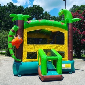 RY Comercial Castillo Hinchable Combinado de Dinosaurios para Niños y Adultos, Pequeño, con Zona de Salto y Tobogán - Product Image 6