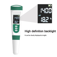 Testeur de conductivité / TDS / salinité / électroconductivité / pH / température de type stylo et de type poche