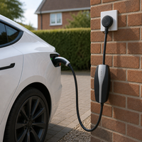Cable de Extensión para Cargador de Vehículos Eléctricos LANYUE NEMA5-20P, Adaptador para Tesla, Nuevo para Fabricación
