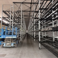 Rayonnage à palettes de qualité industrielle 800 kg pour grands entrepôts