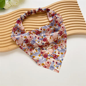 Elastique Boho Triangle Bandana Foulards Antidérapant Mignon Turban Bandeau Floral Imprimé Fleur <span class=keywords><strong>Cheveux</strong></span> <span class=keywords><strong>Accessoires</strong></span> Mode Doux - Product Image 6