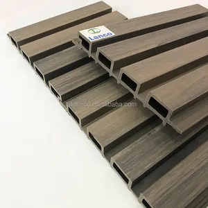 Outdoor Co-Extrusion WPC Exterior Wall Cladding is WPC Wall Panels with Decorative Wood Plastic Composite Wall Panel