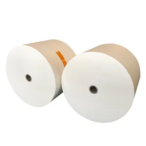 Good quality Food Grade Packaging Greaseproof PE Coating Paper Cup Base Paper Roll PE Coated Paper in Roll for Cup and Burger