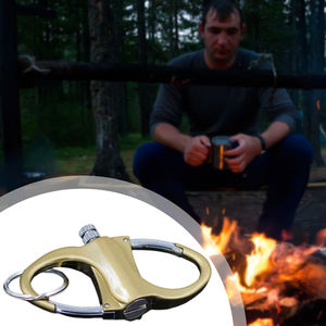 Vente en gros d'accessoires de camping et d'alpinisme, porte-clés en métal, allume-feu d'urgence pour l'extérieur, étanche IPX5 1L - Product Image 3