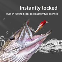 Leurre de pêche OEM/ODM d'usine, Minnow coulant, Jerkbait, Leurres durs, Wobbler, Crankbait pour bar, Leurre pour truite, Leurre à bouche inclinée