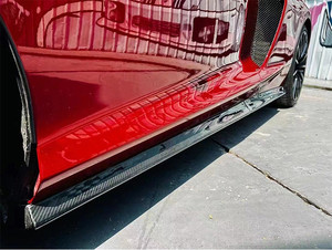 New ZNDR for GT Body Kit Upgrades NT-style Carbon Fiber Front Lip Side Skirt Diffuser Rearview <b>Mirror</b> <b>Shell</b> Self-adhesive - Product Image 5